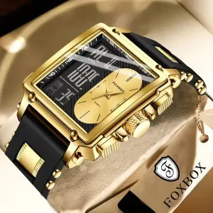 Montre carrée pour homme LIGE : L'alliance parfaite du style et de la fonctionnalité