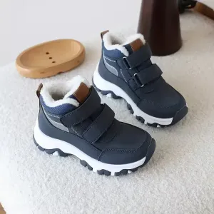 Bottes d'hiver pour garçon avec doublure peluche