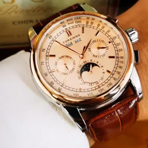 Montre homme classique décontractée à mouvement automatique | Multifonctionnelle