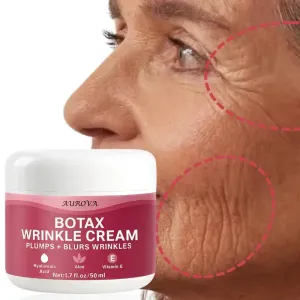 Crème anti-rides AUROVA Botax | Formule hydratante à l'acide hyaluronique, à l'aloe vera et à la vitamine E