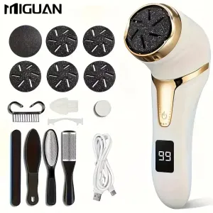 Appareil d'exfoliation électrique professionnel MIGUAN avec batterie rechargeable