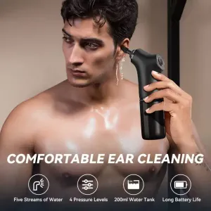 Nettoyeur d'oreilles électrique rechargeable par USB avec technologie de contrôle de la pression