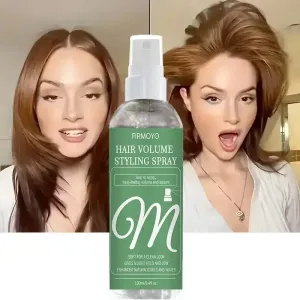 Spray coiffant volumisant à la kératine, adapté à tous types de cheveux