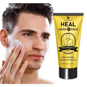 Lotion après-rasage apaisante pour homme 60 g - Hypoallergénique, pour la barbe