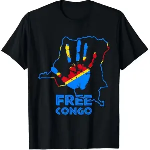 Chemise homme à motifs République démocratique du Congo