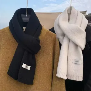 Écharpes épaisses pour homme et femme - Douces, chaudes et élastiques