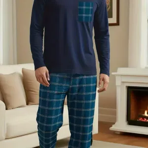 Ensemble 2 pièces pour homme, manches longues oversize