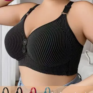 Soutien-gorge sans coutures à rayures douces (lot de 3) pour femme enceinte