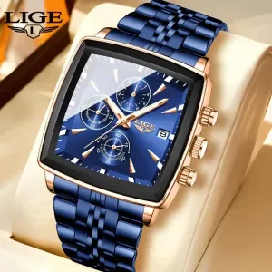 Montre LIGE 2025, Montres pour hommes, Montres tendance, Montres analogiques