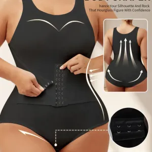 Body gainant grande taille pour femme - Combinaison intégrale sculptante