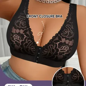 Soutien-gorge une pièce grande taille pour femme, sans armatures