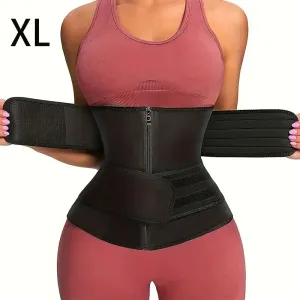 Ceinture amincissante pour femme - Néoprène et nylon, effet ventre plat