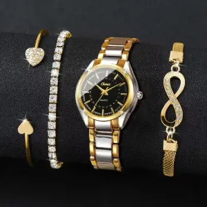 Montre femme décontractée et élégante avec cadran numérique à échelle fine
