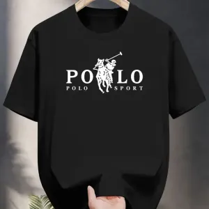 T-shirt imprimé à manches courtes 100 % coton (200 g), idéal pour l'été