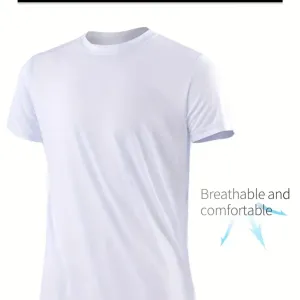 T-shirt de sport ultra-fin à séchage rapide pour homme