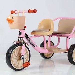 Dual-Seat Children’s Pedal Tricycle (Model 6688)