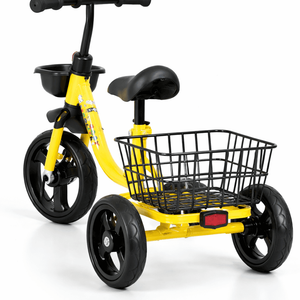 Children’s Pedal Tricycle with Rear Basket (Model 066)