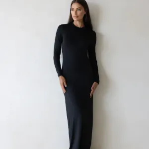 Robe Luxe ras du cou - Midnight
