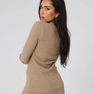 Haut signature Amore – Taupe