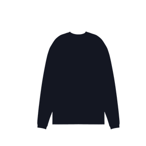 Tee shirt Épais Premium manches longues Bleu marine