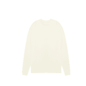 Tee shirt Épais Premium manches longues Écru
