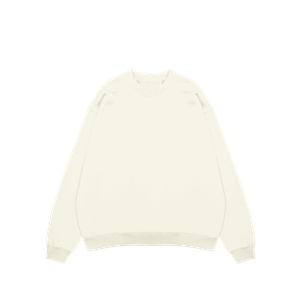 Sweatshirt Ultra Épais Écru