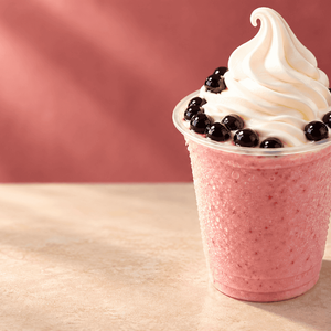 Boba Ice Cream Smoothie